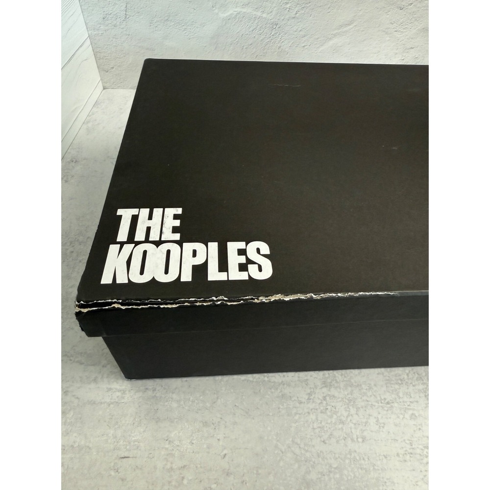 The Kooples Men's Ranger Black Leather Lace-Up Combat Boots Zippers FR 41/US 7 - Picture 13 of 16